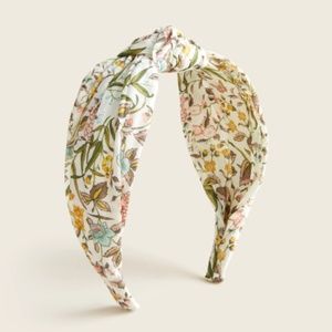J Crew knot headband in Liberty® print - NWT